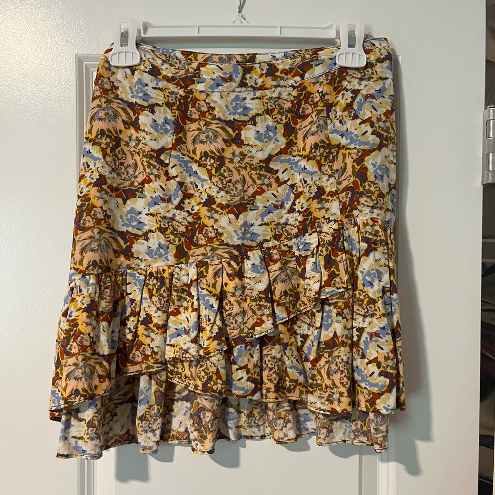 FREE PEOPLE Nadia Ruffle Skirt